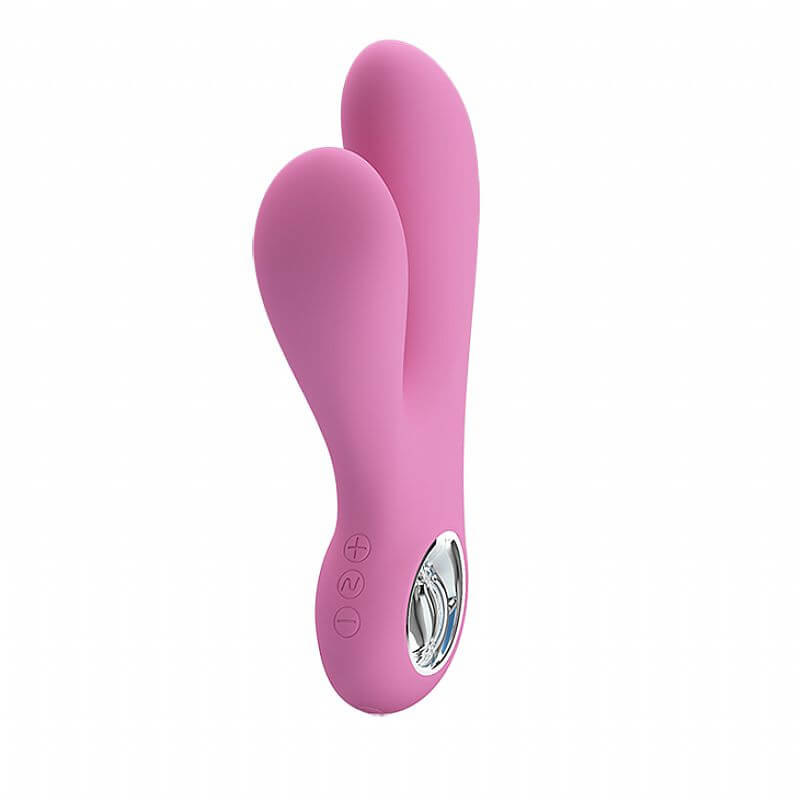 Vibrador Estimulador de Ponto G e Clítoris com 7 Modos de Vibração e Recarregável - Pretty Love Canrol | 9 x 3,5 cm | Disponível em 2 Cores - 2