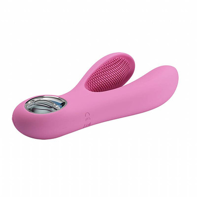 Foto 7 do produto Vibrador Estimulador de Ponto G e Clítoris com 7 Modos de Vibração e Recarregável - Pretty Love Canrol | 9 x 3,5 cm | Disponível em 2 Cores