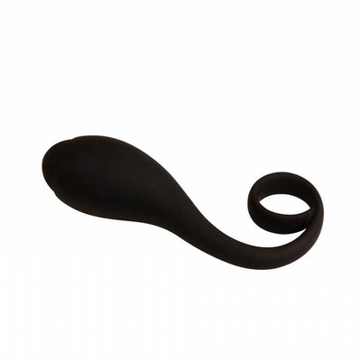 Foto 3 do produto Pretty Love Carl - Plug Anal em Soft Touch com Vibração Única - 9,5 x 2,7 cm | Cor: Preto