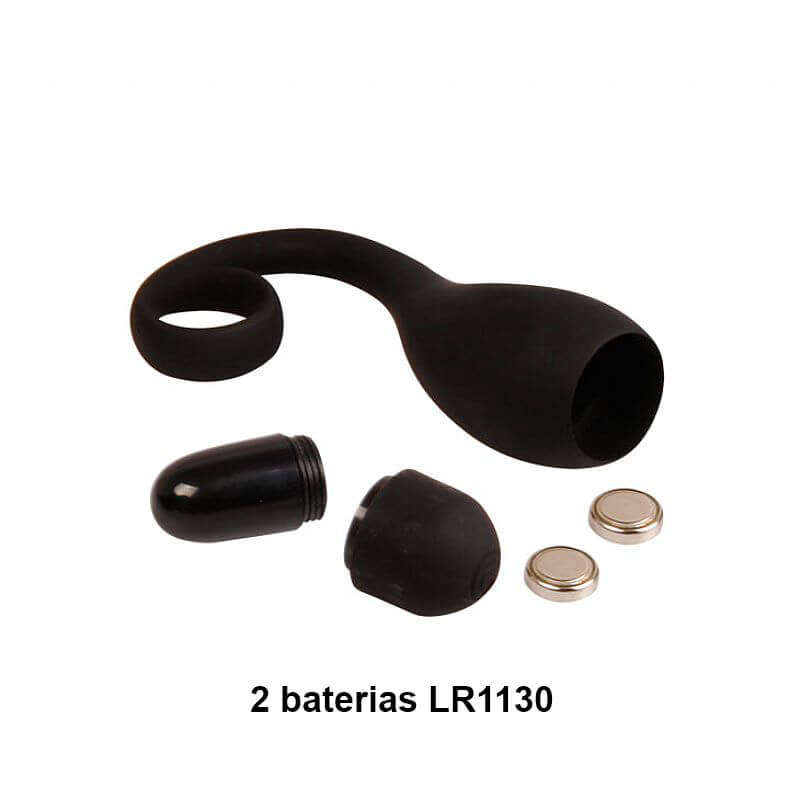 Pretty Love Carl - Plug Anal em Soft Touch com Vibração Única - 9,5 x 2,7 cm | Cor: Preto - 6