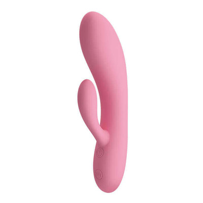 Foto 3 do produto Vibrador Estimulador de Ponto G e Clítoris em Silicone com 30 Modos de Vibrações - Pretty Love Carol - 17 x 3,5 cm