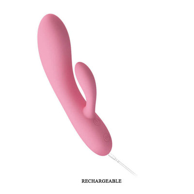 Foto 7 do produto Vibrador Estimulador de Ponto G e Clítoris em Silicone com 30 Modos de Vibrações - Pretty Love Carol - 17 x 3,5 cm