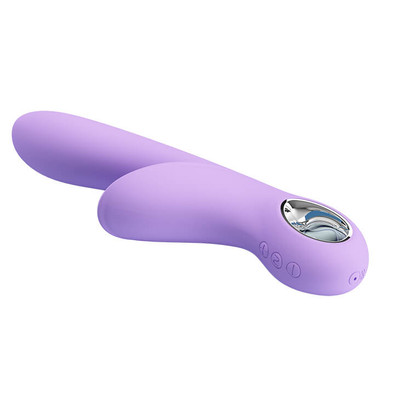Foto 12 do produto Vibrador Flexível Estimulador de Ponto G e Clítoris com 7 Modos de Vibração com 5 Intensidades e Função Memória - Pretty Love Carol | Disponível em 2 Cores