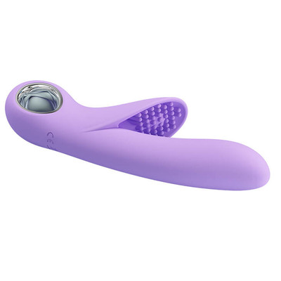 Foto 9 do produto Vibrador Flexível Estimulador de Ponto G e Clítoris com 7 Modos de Vibração com 5 Intensidades e Função Memória - Pretty Love Carol | Disponível em 2 Cores