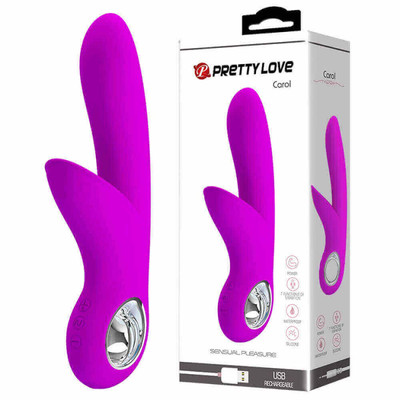 Vibrador Flexível Estimulador de Ponto G e Clítoris com 7 Modos de Vibração com 5 Intensidades e Função Memória - Pretty Love Carol | Disponível em 2 Cores