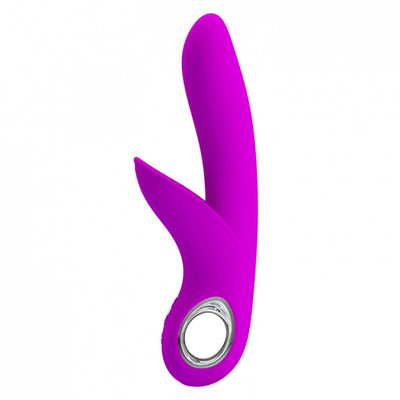 Foto 3 do produto Vibrador Flexível Estimulador de Ponto G e Clítoris com 7 Modos de Vibração com 5 Intensidades e Função Memória - Pretty Love Carol | Disponível em 2 Cores