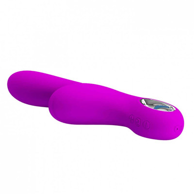 Foto 4 do produto Vibrador Flexível Estimulador de Ponto G e Clítoris com 7 Modos de Vibração com 5 Intensidades e Função Memória - Pretty Love Carol | Disponível em 2 Cores