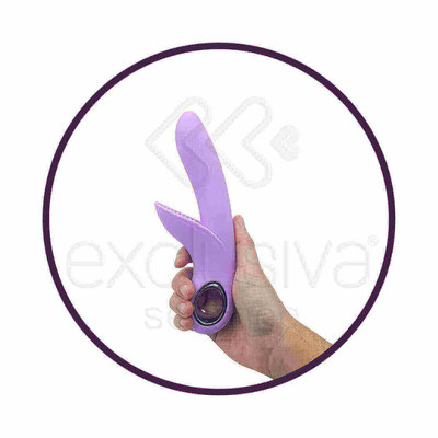 Vibrador Flexível Estimulador de Ponto G e Clítoris com 7 Modos de Vibração com 5 Intensidades e Função Memória - Pretty Love Carol | Disponível em 2 Cores