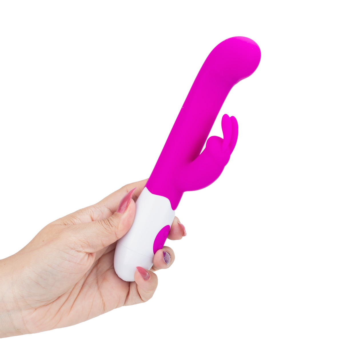 Vibrador Estimulador de Ponto G e Clítoris em Forma de Coelho com 30 Modos de Vibração - Pretty Love Centaur | 10 x 3,1 cm | Disponível em 2 Cores - 6