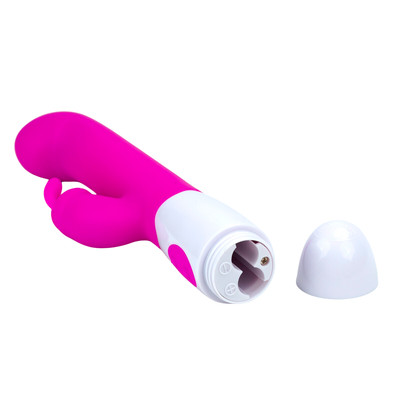 Foto 5 do produto Vibrador Estimulador de Ponto G e Clítoris em Forma de Coelho com 30 Modos de Vibração - Pretty Love Centaur | 10 x 3,1 cm | Disponível em 2 Cores
