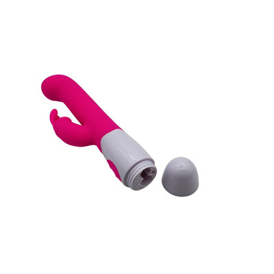 Foto 3 do produto Vibrador Estimulador de Ponto G e Clítoris em Forma de Coelho com 30 Modos de Vibração - Pretty Love Centaur | 10 x 3,1 cm | Disponível em 2 Cores