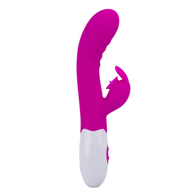 Foto 4 do produto Vibrador de Ponto G com Língua Estimuladora de Clitóris e 30 Níveis de Vibração - Pretty Love Cerberus | 10,1 x 3,2 cm | Disponível em 2 Cores