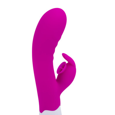 Foto 5 do produto Vibrador de Ponto G com Língua Estimuladora de Clitóris e 30 Níveis de Vibração - Pretty Love Cerberus | 10,1 x 3,2 cm | Disponível em 2 Cores
