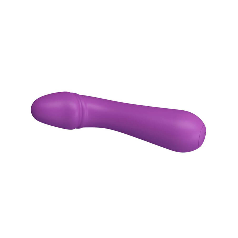 Pretty Love Cetus - Vibrador de Ponto G em Silicone com Glande Definida e 12 Modos de Vibração - 13,4 x 3,4 cm - 2