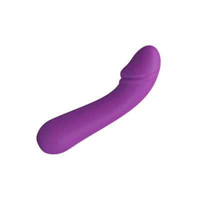 Foto 3 do produto Pretty Love Cetus - Vibrador de Ponto G em Silicone com Glande Definida e 12 Modos de Vibração - 13,4 x 3,4 cm