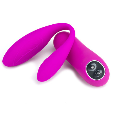 Foto 4 do produto Vibrador para Casal com 30 Níveis de Vibração, Recarregável e Controle Remoto sem Fio - Pretty Love Chad | 8,5 x 2,1 cm | Disponível em 2 Cores
