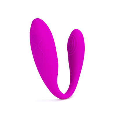 Foto 3 do produto Vibrador para Casal com 30 Níveis de Vibração, Recarregável e Controle Remoto sem Fio - Pretty Love Chad | 8,5 x 2,1 cm | Disponível em 2 Cores