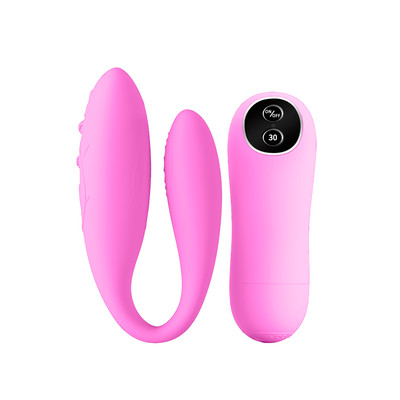 Foto 3 do produto Vibrador para Casal com 30 Níveis de Vibração, Recarregável e Controle Remoto sem Fio - Pretty Love Chad | 8,5 x 2,1 cm | Disponível em 2 Cores