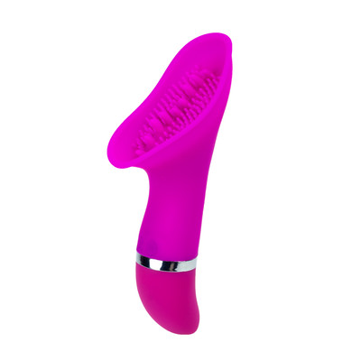 Foto 3 do produto Vibrador em Silicone com Cerdas Estimuladoras, 30 Modos de Vibração e Resistência à Água - Pretty Love Claude | 16,3 x 5,5 cm
