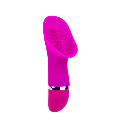 Vibrador em Silicone com Cerdas Estimuladoras, 30 Modos de Vibração e Resistência à Água - Pretty Love Claude | 16,3 x 5,5 cm