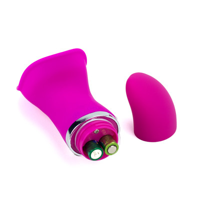 Foto 4 do produto Vibrador em Silicone com Cerdas Estimuladoras, 30 Modos de Vibração e Resistência à Água - Pretty Love Claude | 16,3 x 5,5 cm
