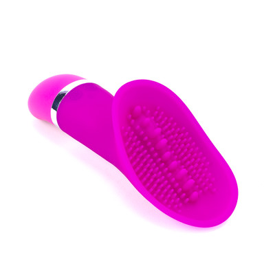 Foto 5 do produto Vibrador em Silicone com Cerdas Estimuladoras, 30 Modos de Vibração e Resistência à Água - Pretty Love Claude | 16,3 x 5,5 cm