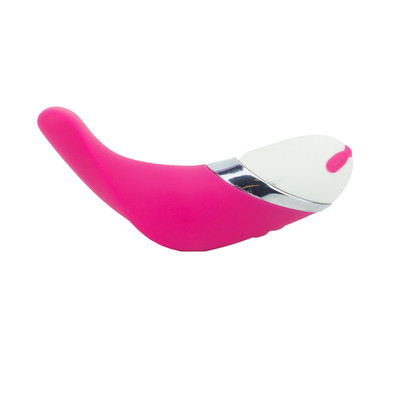 Foto 4 do produto Estimulador de Clítoris em Silicone com Formato Anatômico, 12 Modos de Vibração, Níveis de Intensidade e Recarregável - Pretty Love Cute | 8,5 x  2,5 cm