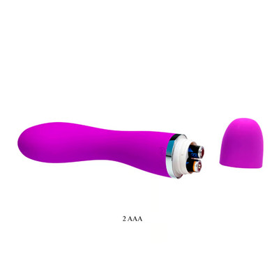 Foto 3 do produto Vibrador Ponto G em Silicone com 30 Modos de Vibração e Resistência à Água - Pretty Love Cvelyn | 18,8 x 3,5 cm