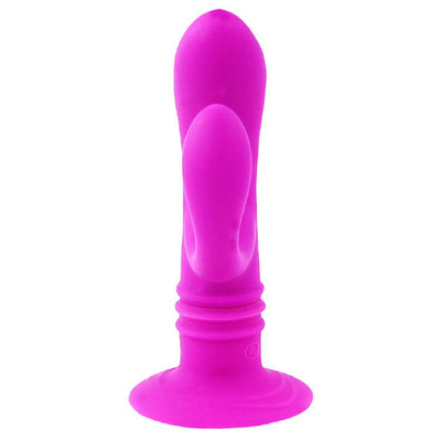 Foto 3 do produto Pretty Love Deft - Plug Anal em Soft Touch com Estimulador Lateral, Ventosa e Vibro de 10 Velocidades - 13,5 x 3 cm
