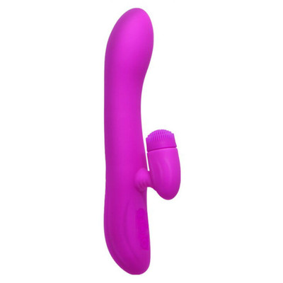 Foto 2 do produto Pretty Love Derrick - Vibrador de Ponto G Recarregável com Estimulador Clitoriano Rotativo com 4 Funções de Rotação e 7 Funções de Vibração - 20,5 x 3,5 cm