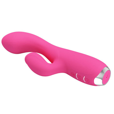 Foto 10 do produto Vibrador Estimulador de Ponto G e Clítoris Recarregável em Silicone com 12 Modos de Vibração e 3 Movimento de Língua - Pretty Love Doreen | 11,3 x 3,8 cm | Disponível em 2 cores