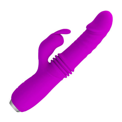 Foto 5 do produto Vibrador Estimulador de Ponto G e Clítoris Recarregável com 12 Modos de Vibração e 3 Velocidades de Vai e Vem - Pretty Love Dorothy | 10,8 x 3,2 cm | 2 Cores