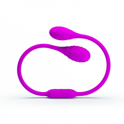 Vibrador Recarregável Duplo Unissex com 12 Modos de Vibração, 2 Motores e Resistente à Água - Pretty Love Dream Lovers Whip | 65 x 3,5 cm