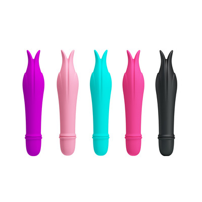 Mini Vibrador Estimulador de Clitóris com 10 Modos de Vibração - Pretty Love Edward | 14,4 x 2,8 cm | Disponível em 5 Cores