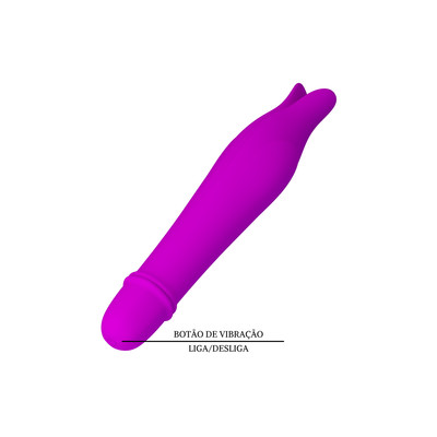 Foto 20 do produto Mini Vibrador Estimulador de Clitóris com 10 Modos de Vibração - Pretty Love Edward | 14,4 x 2,8 cm | Disponível em 5 Cores