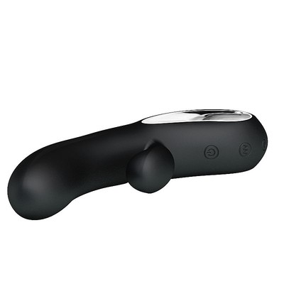 Foto 5 do produto Vibrador com Estimulador de Clítoris e Ponto G Recarregável com 12 Modos de Vibração - Pretty Love Elmer | Disponível em 2 Cores