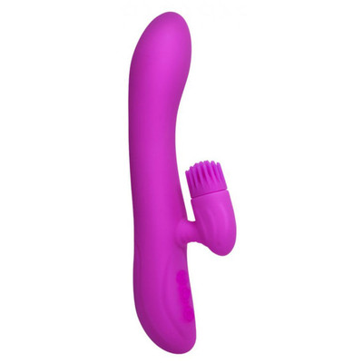 Foto 2 do produto Pretty Love Elton - Vibrador de Ponto G Recarregável com Estimulador Clitoriano Rotativo, 4 Funções de Rotação e 7 Funções de Vibração e Resistência à Água - 20,5 x 3,5 cm