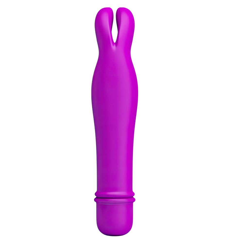 Vibrador em Silicone com Forma de Coelho e 10 Modos de Vibração - Pretty Love Elvira | 13 x 2,6 cm - 2