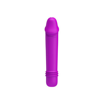 Foto 2 do produto Vibrador Estimulador de Ponto G com Formato de Glande Definida e 10 Modos de Vibração - Pretty Love Emily | 9,5 x 2,5 cm