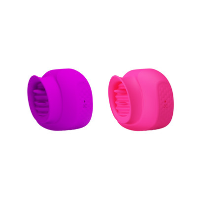 Mini Vibrador Estimulador de Clitóris em Silicone com 12 Modos de Vibração e Recarregável - Pretty Love Estelle | 4,2 x 4,2 cm | Disponível em 2 Cores
