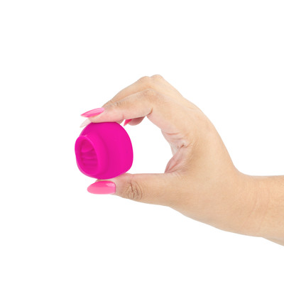 Mini Vibrador Estimulador de Clitóris em Silicone com 12 Modos de Vibração e Recarregável - Pretty Love Estelle | 4,2 x 4,2 cm | Disponível em 2 Cores