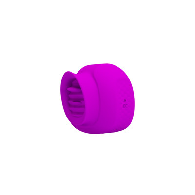 Foto 3 do produto Mini Vibrador Estimulador de Clitóris em Silicone com 12 Modos de Vibração e Recarregável - Pretty Love Estelle | 4,2 x 4,2 cm | Disponível em 2 Cores