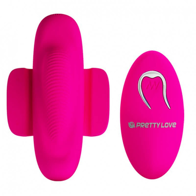 Foto 2 do produto Vibrador de Calcinha Recarregável com 12 Modos de Vibração e Controle Remoto sem Fio - Pretty Love Fairy Boat II