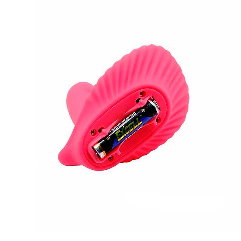 Estimulador em Forma de Concha com Mini Pênis Penetrável, 10 Modos de Vibração e Aplicativo - Pretty Love Fancy Clamshell  | 7,2 x 2,5 cm - 4