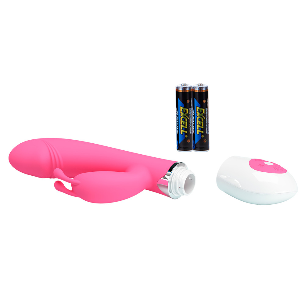 Vibrador de Ponto G e Clítoris em Forma de Coelho com 30 Níveis de Vibração - Pretty Love Gene | 10 x 3,2 cm | Disponível em 2 Cores - 6