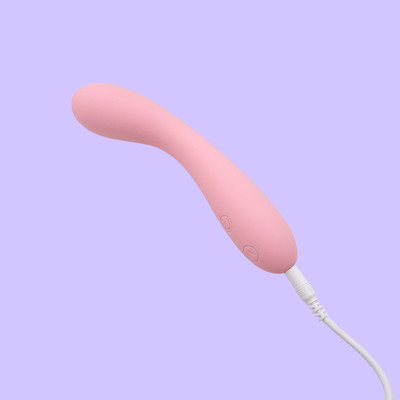 Foto 4 do produto Vibrador Estimulador de Ponto G em Silicone com 30 Modos de Vibração e Recarregável - Pretty Love Gloria - 9,2 x 3,2 cm