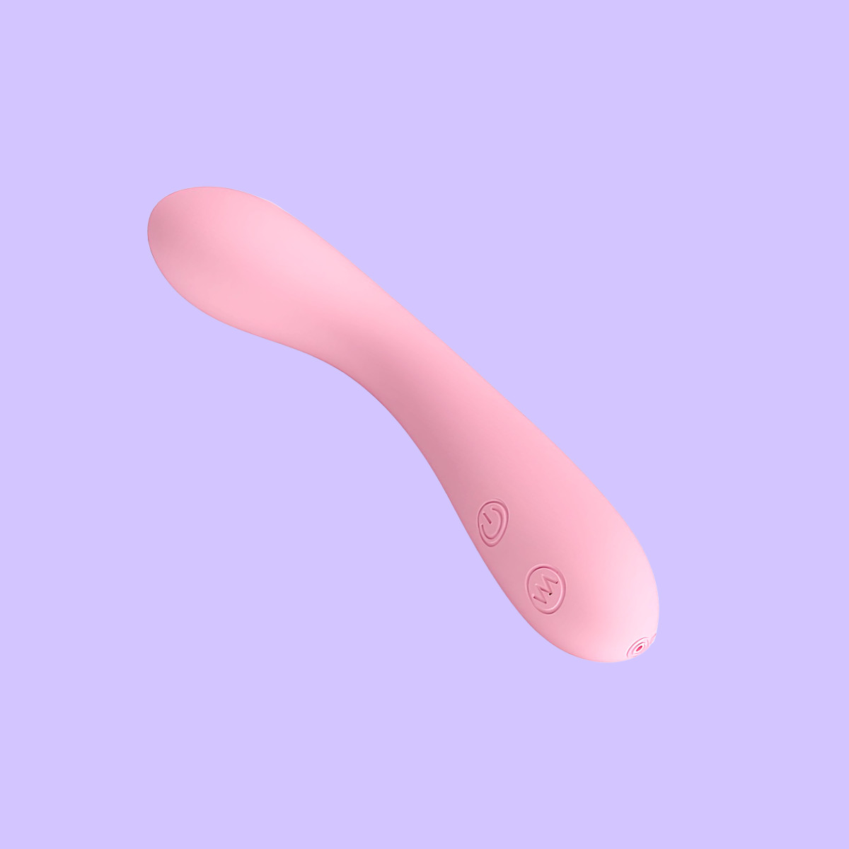 Vibrador Estimulador de Ponto G em Silicone com 30 Modos de Vibração e Recarregável - Pretty Love Gloria - 9,2 x 3,2 cm - 3