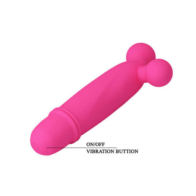 Foto 6 do produto Mini Vibrador em Silicone Soft Touch com 10 Modos de Vibração - Pretty Love Goddard | 12 x 2,2 cm | Disponível em 4 Cores