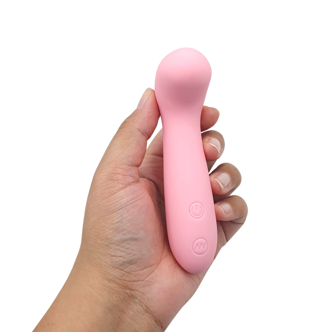 Vibrador Estimulador de Ponto G em Silicone com 30 Modos de Vibração e Carregamento via Cabo USB - Pretty Love Grace | 8,5 x 3 cm - 5