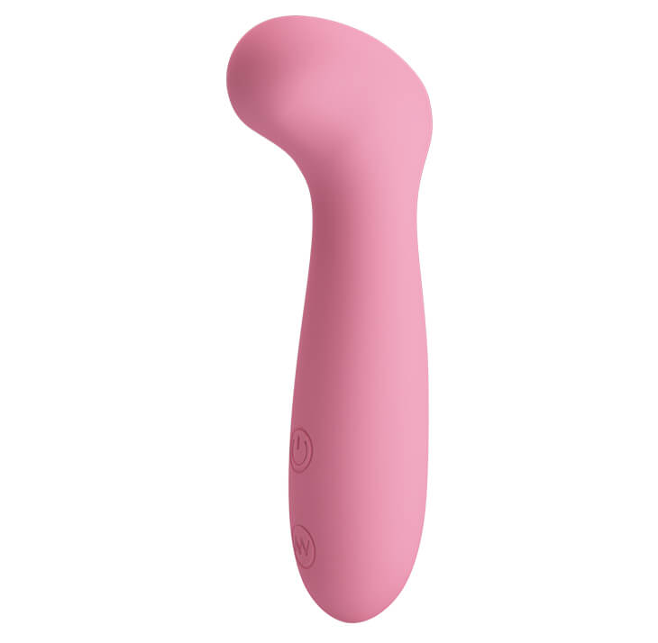 Vibrador Estimulador de Ponto G em Silicone com 30 Modos de Vibração e Carregamento via Cabo USB - Pretty Love Grace | 8,5 x 3 cm - 2